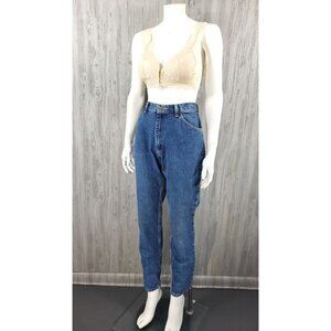 Vintage Wrangler Jeans Mom High Waisted Relaxed Fit Blue 90s Basic